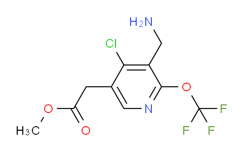 AM23337 | 1804320-20-4 | Methyl 3-(aminomethyl)-4-chloro-2-(trifluoromethoxy)pyridine-5-acetate