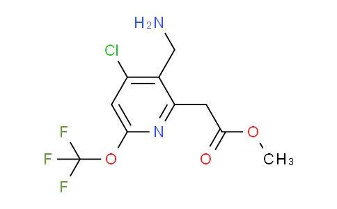 AM23339 | 1804796-37-9 | Methyl 3-(aminomethyl)-4-chloro-6-(trifluoromethoxy)pyridine-2-acetate