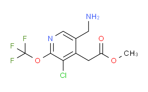 AM23340 | 1804324-67-1 | Methyl 5-(aminomethyl)-3-chloro-2-(trifluoromethoxy)pyridine-4-acetate