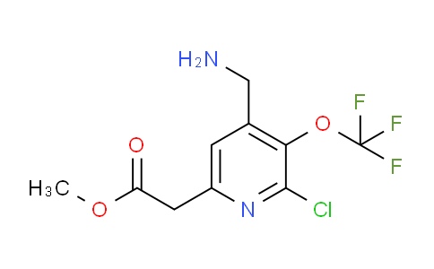 AM23342 | 1805933-76-9 | Methyl 4-(aminomethyl)-2-chloro-3-(trifluoromethoxy)pyridine-6-acetate