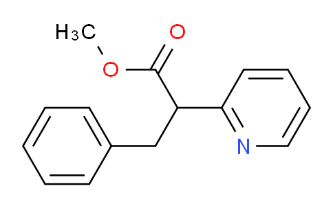 Methyl 3-phenyl-2-(pyridin-2-yl)propanoate