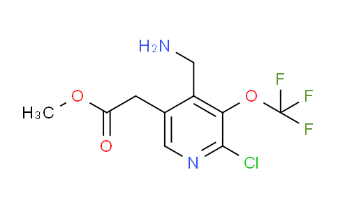 AM23345 | 1804699-96-4 | Methyl 4-(aminomethyl)-2-chloro-3-(trifluoromethoxy)pyridine-5-acetate