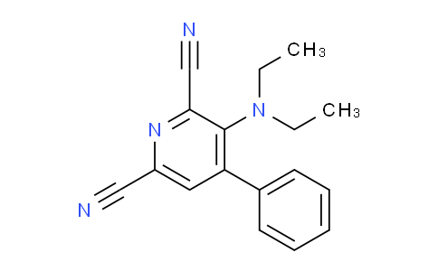 3-(Diethylamino)-4-phenylpyridine-2,6-dicarbonitrile