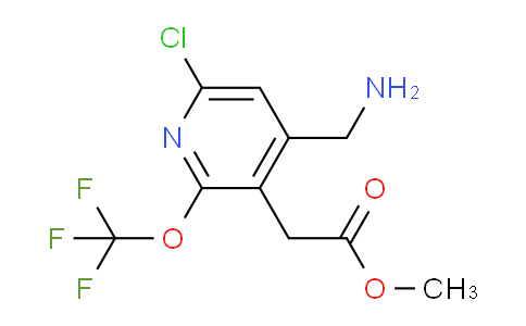 AM23347 | 1804794-99-7 | Methyl 4-(aminomethyl)-6-chloro-2-(trifluoromethoxy)pyridine-3-acetate