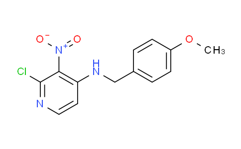 2-Chloro-N-(4-methoxybenzyl)-3-nitropyridin-4-amine