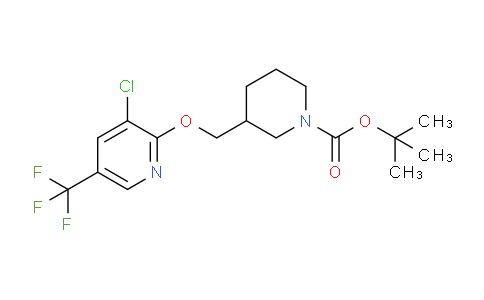 AM233489 | 1417793-54-4 | tert-Butyl 3-(((3-chloro-5-(trifluoromethyl)pyridin-2-yl)oxy)methyl)piperidine-1-carboxylate