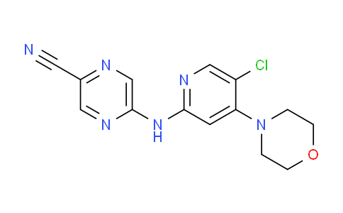 AM233501 | 1137476-13-1 | 5-((5-Chloro-4-morpholinopyridin-2-yl)amino)pyrazine-2-carbonitrile