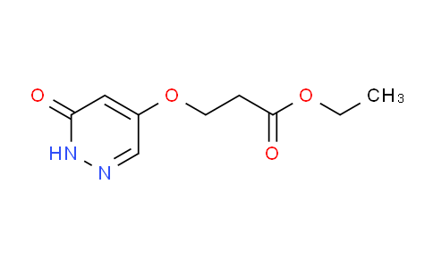 AM233503 | 1346697-94-6 | Ethyl 3-((6-oxo-1,6-dihydropyridazin-4-yl)oxy)propanoate