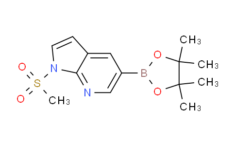 1-(Methylsulfonyl)-5-(4,4,5,5-tetramethyl-1,3,2-dioxaborolan-2-yl)-1H-pyrrolo[2,3-b]pyridine