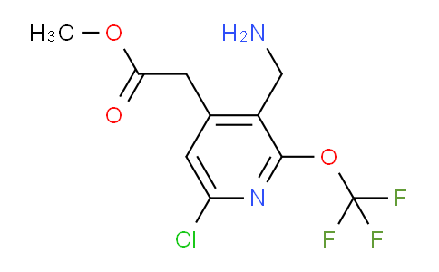AM23353 | 1804325-26-5 | Methyl 3-(aminomethyl)-6-chloro-2-(trifluoromethoxy)pyridine-4-acetate