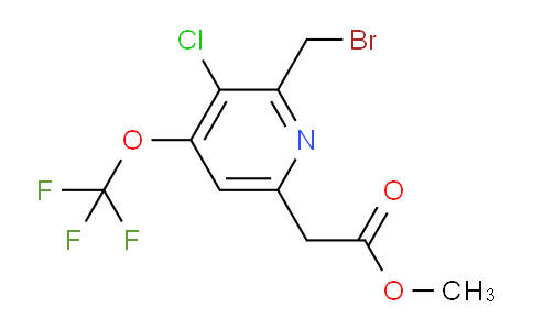 AM23355 | 1804320-39-5 | Methyl 2-(bromomethyl)-3-chloro-4-(trifluoromethoxy)pyridine-6-acetate
