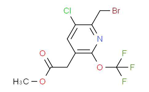 AM23358 | 1806148-84-4 | Methyl 2-(bromomethyl)-3-chloro-6-(trifluoromethoxy)pyridine-5-acetate