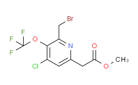 AM23360 | 1805932-12-0 | Methyl 2-(bromomethyl)-4-chloro-3-(trifluoromethoxy)pyridine-6-acetate