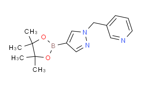 3-((4-(4,4,5,5-Tetramethyl-1,3,2-dioxaborolan-2-yl)-1H-pyrazol-1-yl)methyl)pyridine