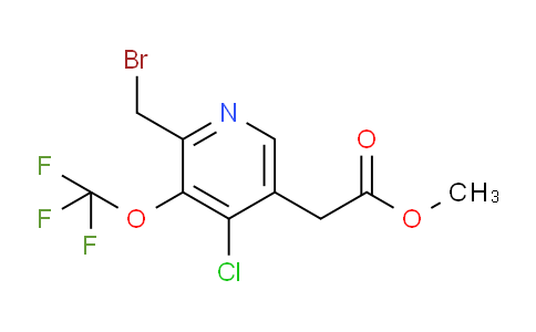 AM23364 | 1804621-81-5 | Methyl 2-(bromomethyl)-4-chloro-3-(trifluoromethoxy)pyridine-5-acetate