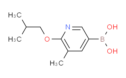 (6-Isobutoxy-5-methylpyridin-3-yl)boronic acid