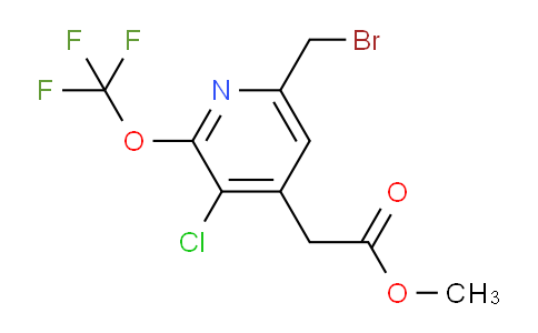 AM23367 | 1804392-69-5 | Methyl 6-(bromomethyl)-3-chloro-2-(trifluoromethoxy)pyridine-4-acetate