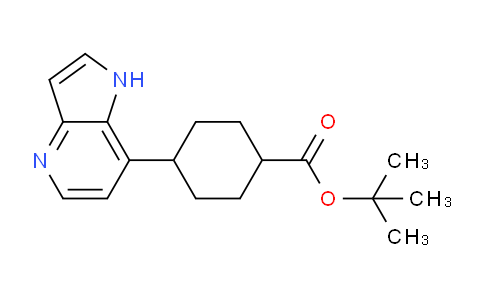 AM233691 | 577768-59-3 | tert-Butyl 4-(1H-pyrrolo[3,2-b]pyridin-7-yl)cyclohexanecarboxylate