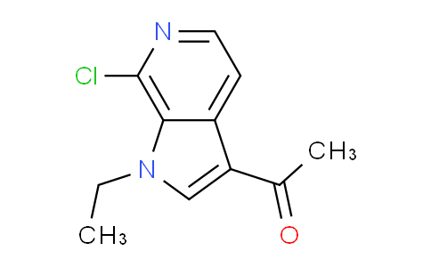 AM233711 | 1225586-49-1 | 1-(7-Chloro-1-ethyl-1H-pyrrolo[2,3-c]pyridin-3-yl)ethanone