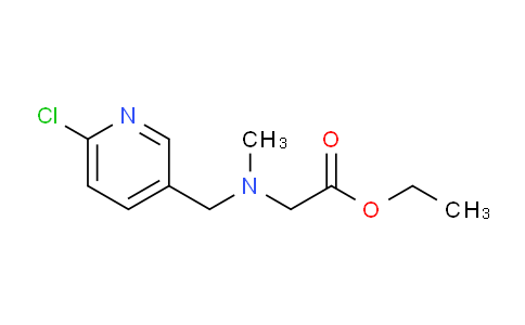 AM233715 | 1250896-23-1 | Ethyl 2-(((6-chloropyridin-3-yl)methyl)(methyl)amino)acetate