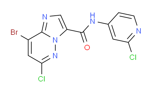 AM233731 | 1177416-22-6 | 8-Bromo-6-chloro-N-(2-chloropyridin-4-yl)imidazo[1,2-b]pyridazine-3-carboxamide