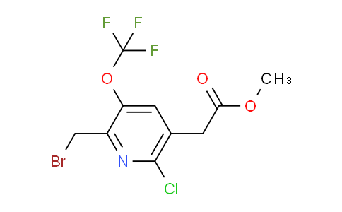 AM23374 | 1806103-58-1 | Methyl 2-(bromomethyl)-6-chloro-3-(trifluoromethoxy)pyridine-5-acetate