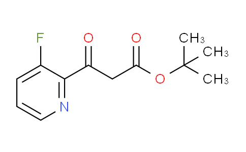 tert-Butyl 3-(3-fluoropyridin-2-yl)-3-oxopropanoate