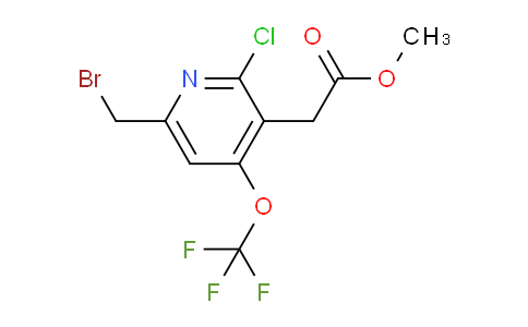 AM23376 | 1804793-02-9 | Methyl 6-(bromomethyl)-2-chloro-4-(trifluoromethoxy)pyridine-3-acetate