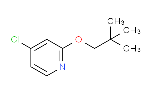 AM233805 | 1346706-98-6 | 4-Chloro-2-(neopentyloxy)pyridine