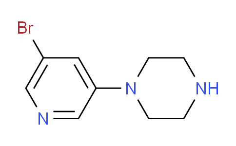 1-(5-Bromopyridin-3-yl)piperazine