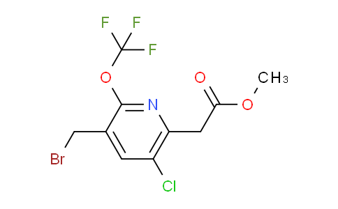 AM23382 | 1804703-82-9 | Methyl 3-(bromomethyl)-5-chloro-2-(trifluoromethoxy)pyridine-6-acetate
