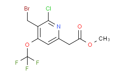 AM23383 | 1804797-23-6 | Methyl 3-(bromomethyl)-2-chloro-4-(trifluoromethoxy)pyridine-6-acetate