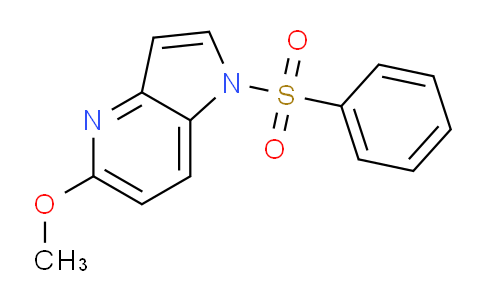 5-Methoxy-1-(phenylsulfonyl)-1H-pyrrolo[3,2-b]pyridine
