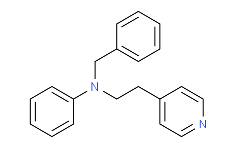 N-Benzyl-N-(2-(pyridin-4-yl)ethyl)aniline