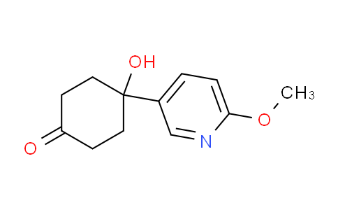 AM233879 | 708273-57-8 | 4-Hydroxy-4-(6-methoxypyridin-3-yl)cyclohexanone