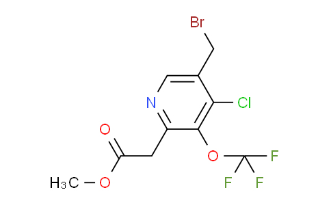 AM23389 | 1806228-01-2 | Methyl 5-(bromomethyl)-4-chloro-3-(trifluoromethoxy)pyridine-2-acetate