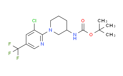 AM233891 | 1333866-93-5 | tert-Butyl (1-(3-chloro-5-(trifluoromethyl)pyridin-2-yl)piperidin-3-yl)carbamate