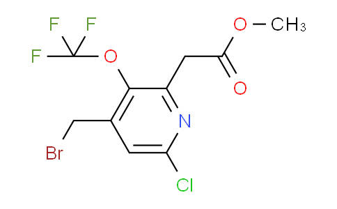 AM23390 | 1804793-14-3 | Methyl 4-(bromomethyl)-6-chloro-3-(trifluoromethoxy)pyridine-2-acetate