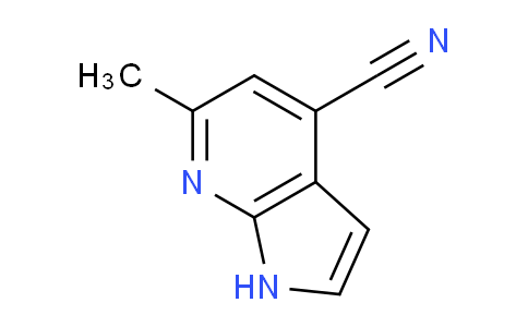 6-Methyl-1H-pyrrolo[2,3-b]pyridine-4-carbonitrile