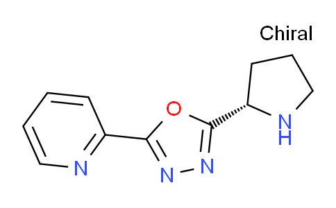 AM233931 | 1250443-33-4 | (S)-2-(Pyridin-2-yl)-5-(pyrrolidin-2-yl)-1,3,4-oxadiazole