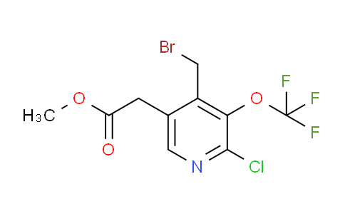 AM23395 | 1806103-72-9 | Methyl 4-(bromomethyl)-2-chloro-3-(trifluoromethoxy)pyridine-5-acetate