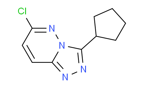 6-Chloro-3-cyclopentyl-[1,2,4]triazolo[4,3-b]pyridazine