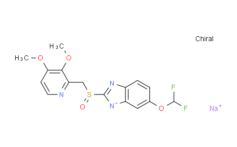 AM234012 | 160488-53-9 | Sodium (S)-6-(difluoromethoxy)-2-(((3,4-dimethoxypyridin-2-yl)methyl)sulfinyl)benzo[d]imidazol-1-ide