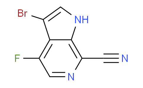 AM234023 | 1190311-11-5 | 3-Bromo-4-fluoro-1H-pyrrolo[2,3-c]pyridine-7-carbonitrile