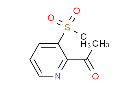 1-(3-(Methylsulfonyl)pyridin-2-yl)ethanone