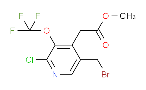 AM23404 | 1806103-78-5 | Methyl 5-(bromomethyl)-2-chloro-3-(trifluoromethoxy)pyridine-4-acetate