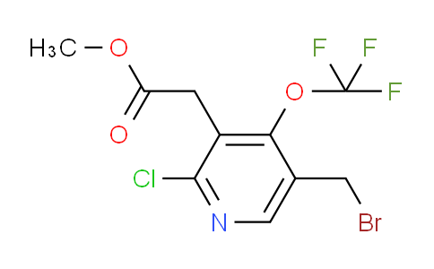 AM23405 | 1804558-18-6 | Methyl 5-(bromomethyl)-2-chloro-4-(trifluoromethoxy)pyridine-3-acetate
