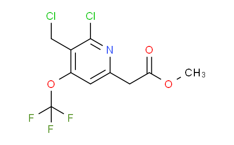 AM23406 | 1804798-60-4 | Methyl 2-chloro-3-(chloromethyl)-4-(trifluoromethoxy)pyridine-6-acetate