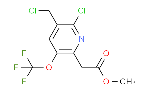 AM23407 | 1804321-73-0 | Methyl 2-chloro-3-(chloromethyl)-5-(trifluoromethoxy)pyridine-6-acetate
