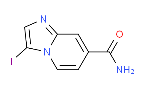 3-Iodoimidazo[1,2-a]pyridine-7-carboxamide